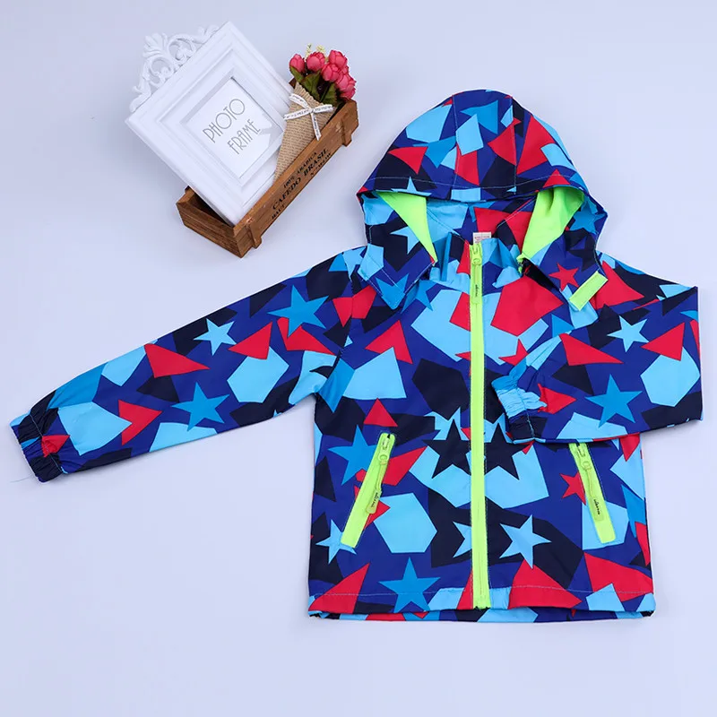 

2018 Fashion Baby Boys Windbreaker Outerwear Infant boy's Hooded Zipper Coats Children's Costume Kids Outerwear baby boy clothes