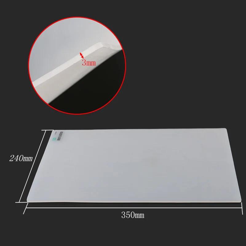 DIYFIX 35x24 см белая теплоизоляционная Силиконовая накладка платформа для