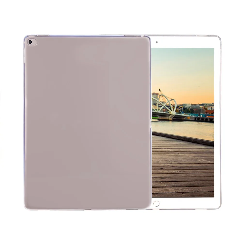 

Clear Transparent Tablet Case Soft Silicone TPU Protective Cover for iPad Pro 10.5 11 12.9 2018 9.7 2018 2017 for iPad 2/3/4 Air