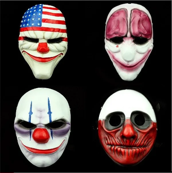 Payday 2 Masks Fans Collection - Front