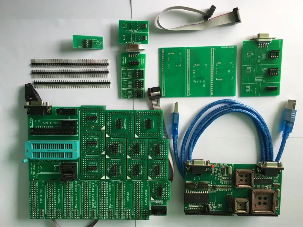 UPA Полный Адаптеры TMS и адаптер NEC Eeprom адаптер плата Eeprom с 8soic зажим и Eeprom кабель полный посылка