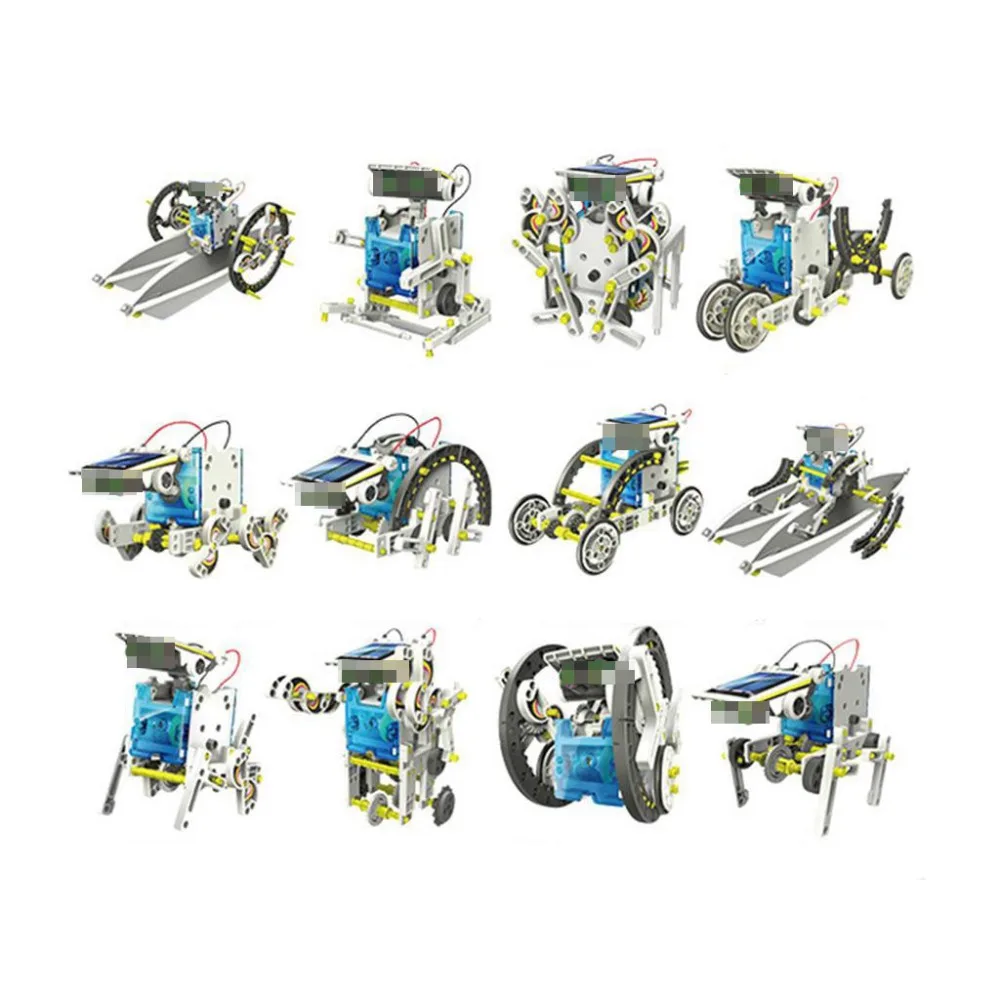 Cool-13-in-1-Solar-Power-Robot-Kit-DIY-Toy-Solar-Powered-Toys-Transformation-Robot-Kit (1)