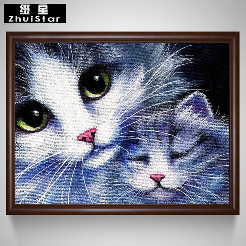 Aliexpress.com : Buy 2016 New 5D DIY Diamond Painting Cute Cat