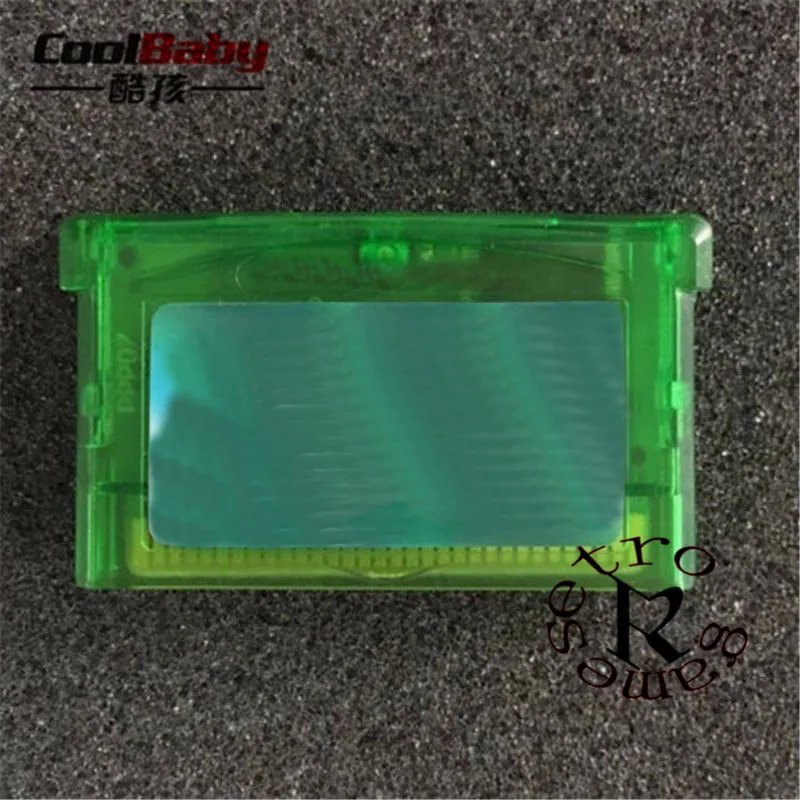 

freeshipping For GBA Game Cartridge Card Poke mon Game Card Firered/Leafgreen/Emerald/Ruby/Sapphire Version for Gameboy Advance