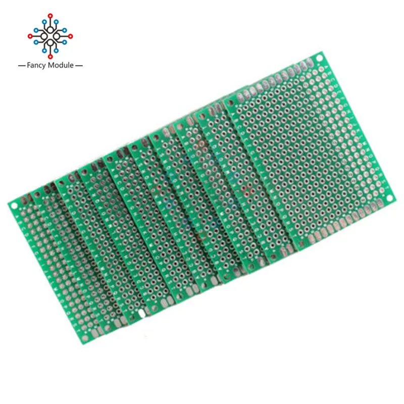 

5PCS Double Side Prototype PCB Bread Board Tinned Universal 4x6cm 40x60mm FR4