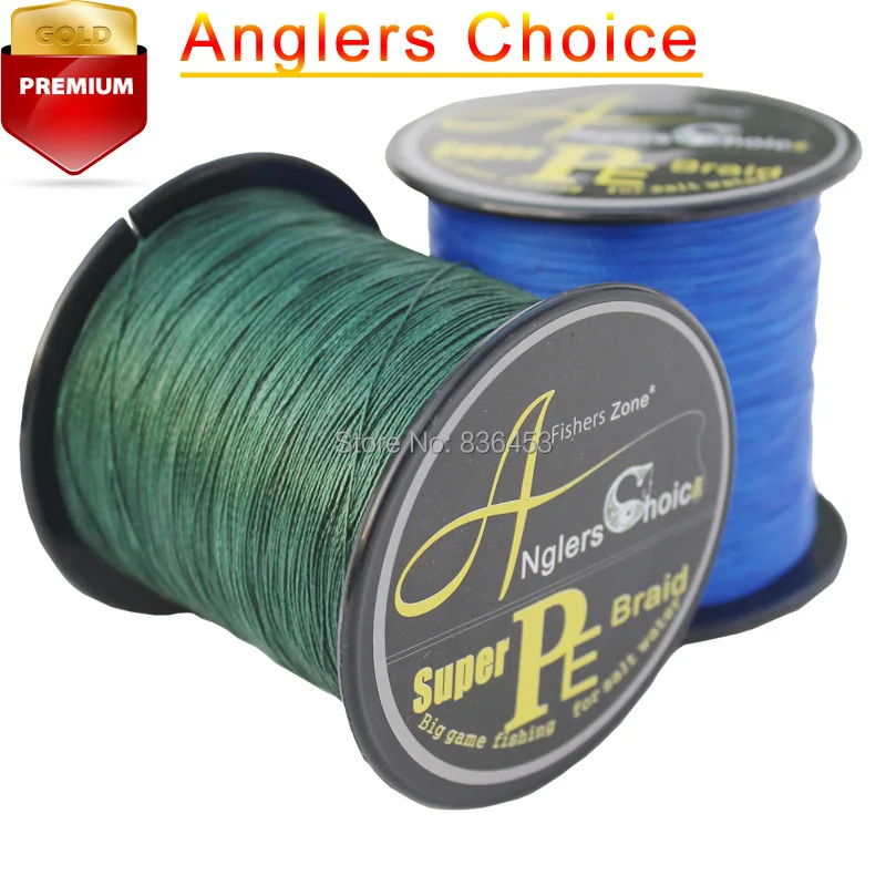 Anglers Choice Japanese100% PE Braided Fishing line 500m Multifilament Fishing lines 40lb 80lb100lb Best Fishing Line 