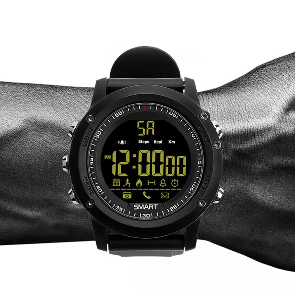

EX17 Pedometer Smart Watch Professional Waterproof Smartwatch GPS Alarm Clock Message Reminder Smartband For Men Women Gifts