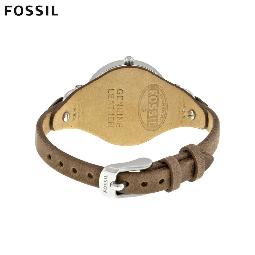 Наручные часы Fossil ES3060 женские кварцевые на кожаном ремешке|Женские часы| |