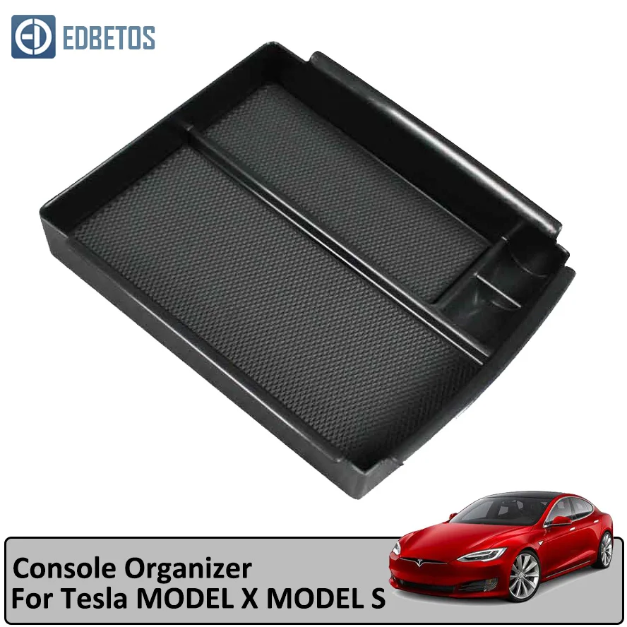 Tesla S Armrest Storage Box Glove Box Storage Box For Tesla Model X 2016 2017 2018 Car Styling