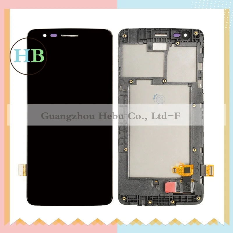 100% Test HH 5.0'' For LG K8 2017 X240 LCD Screen Display with Touch Digitizer Assembly Frame | Мобильные телефоны и