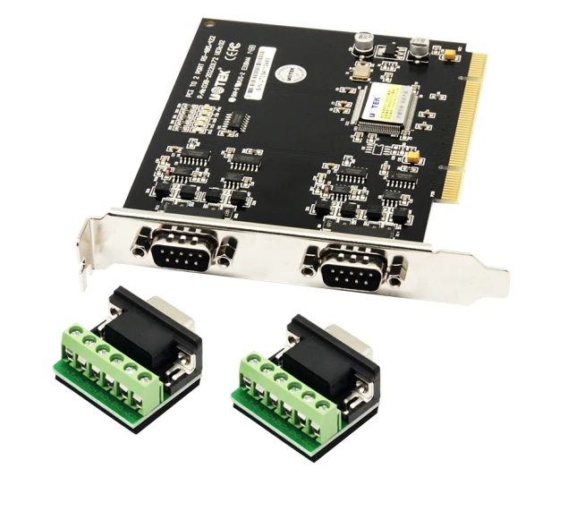 UT 713 PCI серийная карта на 2 порта RS485 RS422 COM адаптер с последовательным портом