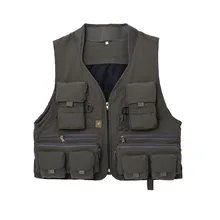 Походный жилет для охоты, рыбалки, с несколькими карманами, дышащий, водонепроницаемый, боевой, тактический, CS, полевой, тренировочный жилет, военный, для путешествий