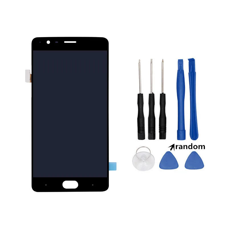 

For OnePlus 3T A3010 5.5'' LCD Display Touch Screen Digitizer Glass Assembly without Frame For One Plus 1+ 3T A3010 + Tools