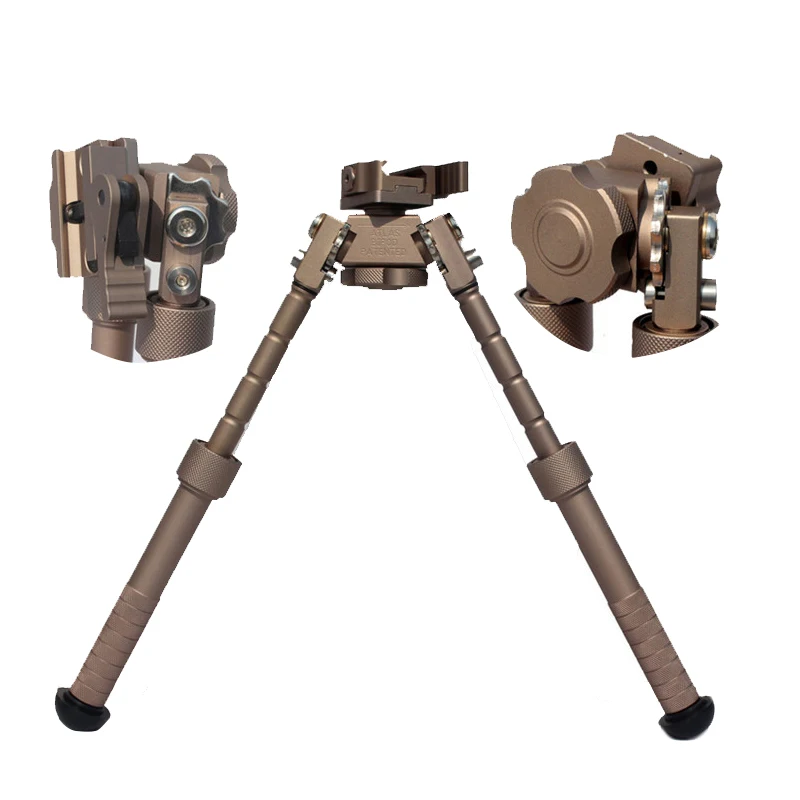 

360 Degree Rota Tripod Airsoft Equipment Adjustable 6-9 Inch Bipod Camera General Tactical Toy Accessories For Hunting
