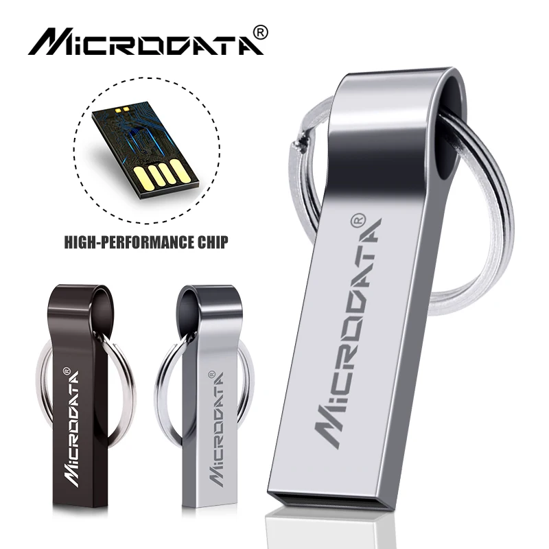 Microdata водостойкий usb флешка 2,0 8 г 16 г флеш-накопитель 32 г 64 г Память Хранение USB-накопитель брелок для ключей usb флешка
