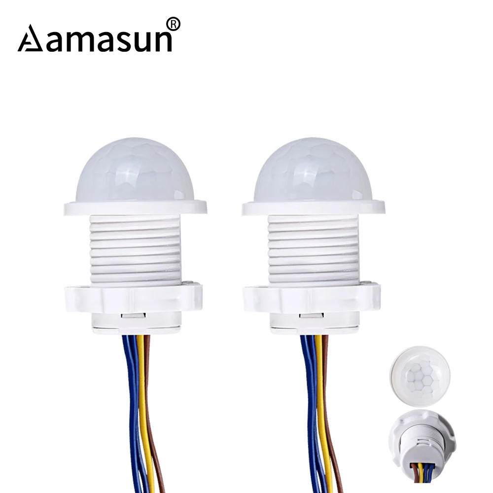 

85-265V PIR Motion Sensor Switch PIR Sensor Switch Infrared Human Body Indction Control Detector Module 50Hz 40W