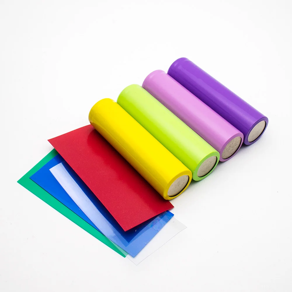 18650 Battery Stickers Protective Skin for Electronic Cigarette MOD Vape Pure Color 18650 Battery Wraps