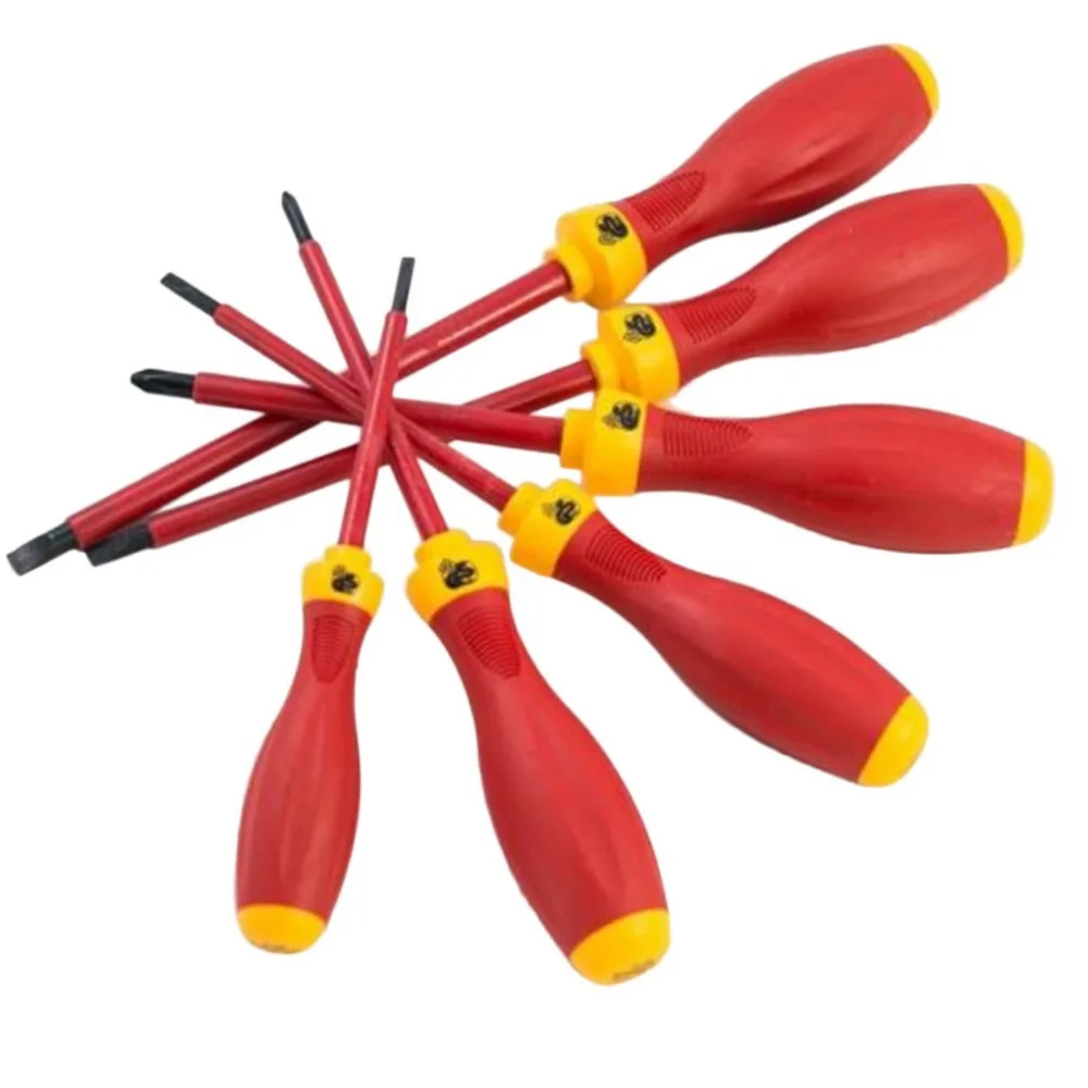 Buy 6pcs/set Professional Ergonomic Handle Screwdriver