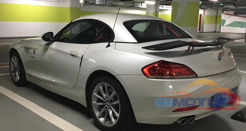 Real Carbon Fiber Rear Wing Roof Trunk Boot Lip Spoiler For BMW Z4 E89 2009-2013 6