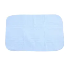 Многоразовый размер М сине-зеленый цвет вискоза и полиэстер ткань кровать подложка Моющиеся Водонепроницаемые дети взрослые пеленки incontrent Pad