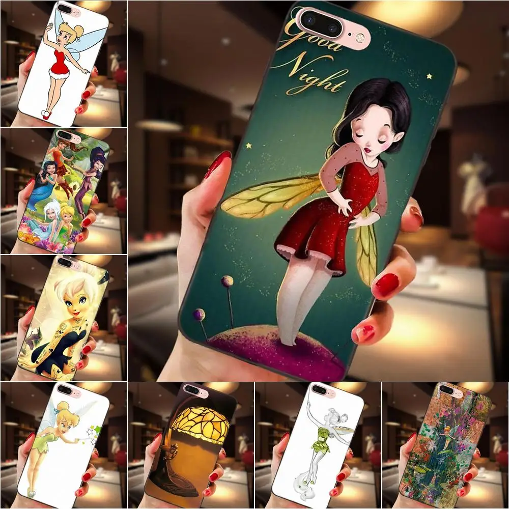 

Tinker Bell Quotes Fairies For Xiaomi Mi Mix Max Note 2 2S 3 5X 6 8 SE A1 Play F1 Soft Protector Phone Cases
