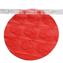 Инструменты для работы с мастикой кекс Топпер Бабочка Акриловые скалкой тиснения скалкой украшение для торта из мастики ролик подарок