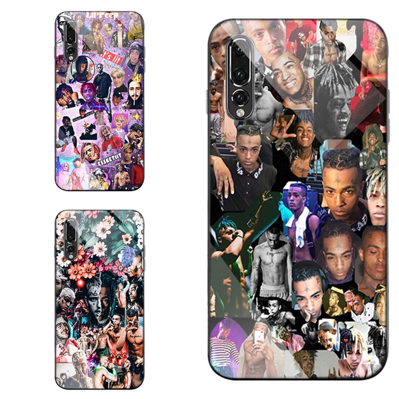 High quality tempered glass celulares Case for Huawei MATE20 lite pro nova 4 3 huawei p30 p20 p10 smartphone XXX logo cover |