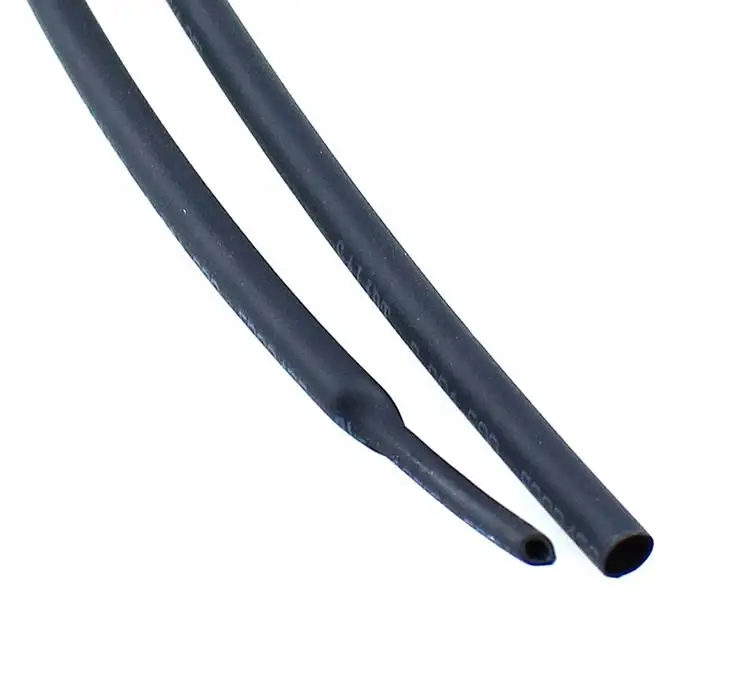 1METER/LOT 2:1 Black 1mm 1.5mm 2mm 2.5mm 3mm 3.5mm 4mm 5mm 6mm 7mm  8mm  9mm  Diameter heat shrink tube DIY Connector Repair