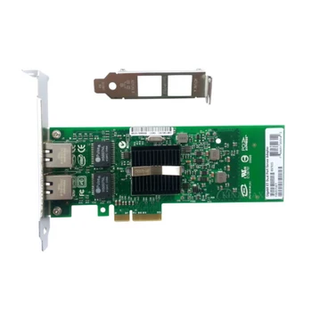 

High Quality Compute Products 2 Ports Intel 82576 Chip Gigabit Ethernet Server Adapter PCI-E Gigabit Ethernet E1G42ET RJ45 Port