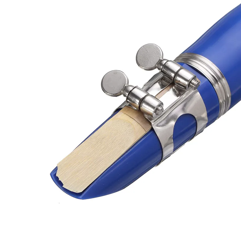 Кларнет многоцветный с никелевым покрытием и мундштуком 1 комплект|woodwind clarinet|musical