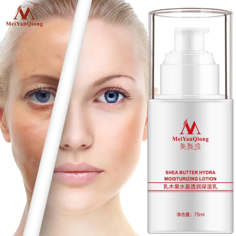 MeiYanQiong Shea Butter Face Emulsion Hydra Moisturizing โลชั่น Care