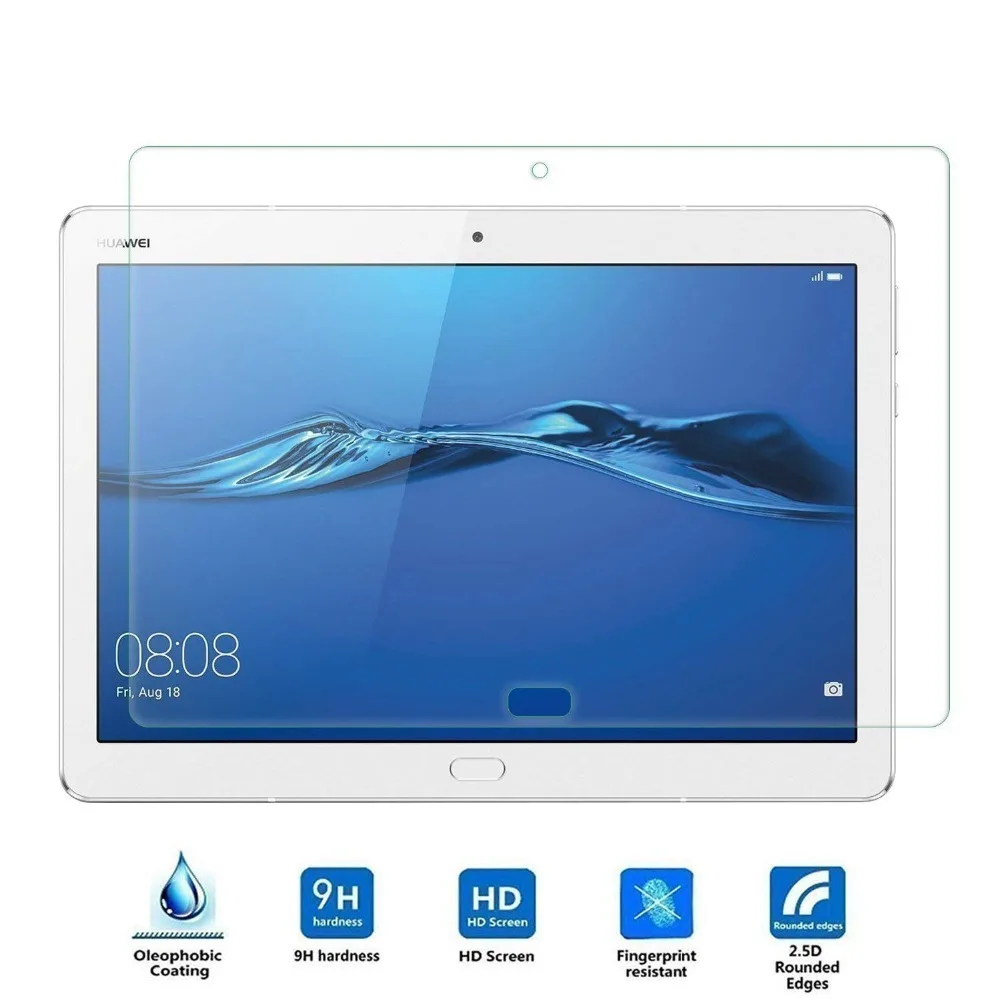 9H закаленное стекло Защита экрана для Huawei MediaPad T3 8 0 9 6 10 дюймов Honor KOB-L09 защитная