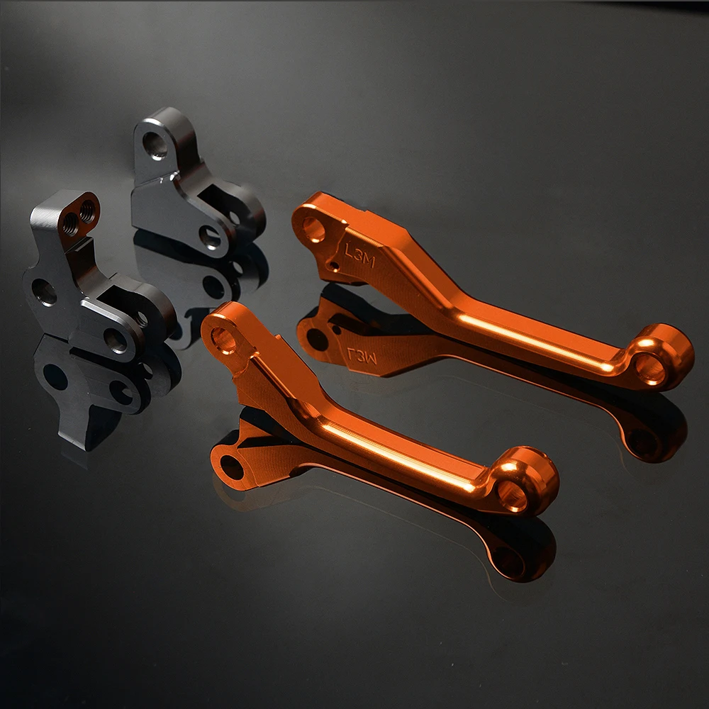 CNC алюминиевый Байк мотоцикл питбайк тормозные рычаги сцепления для KTM 125EXC шесть