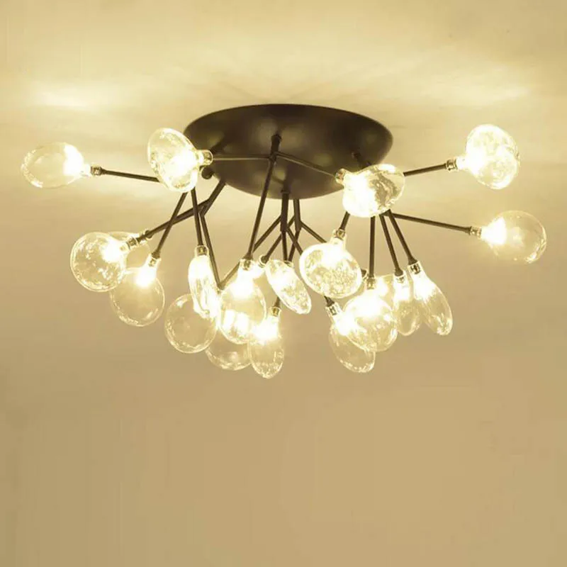 

Nordic living room ceiling lamp creative personality children's led bedroom ceiling lamp simple firefly postmodern lamps led