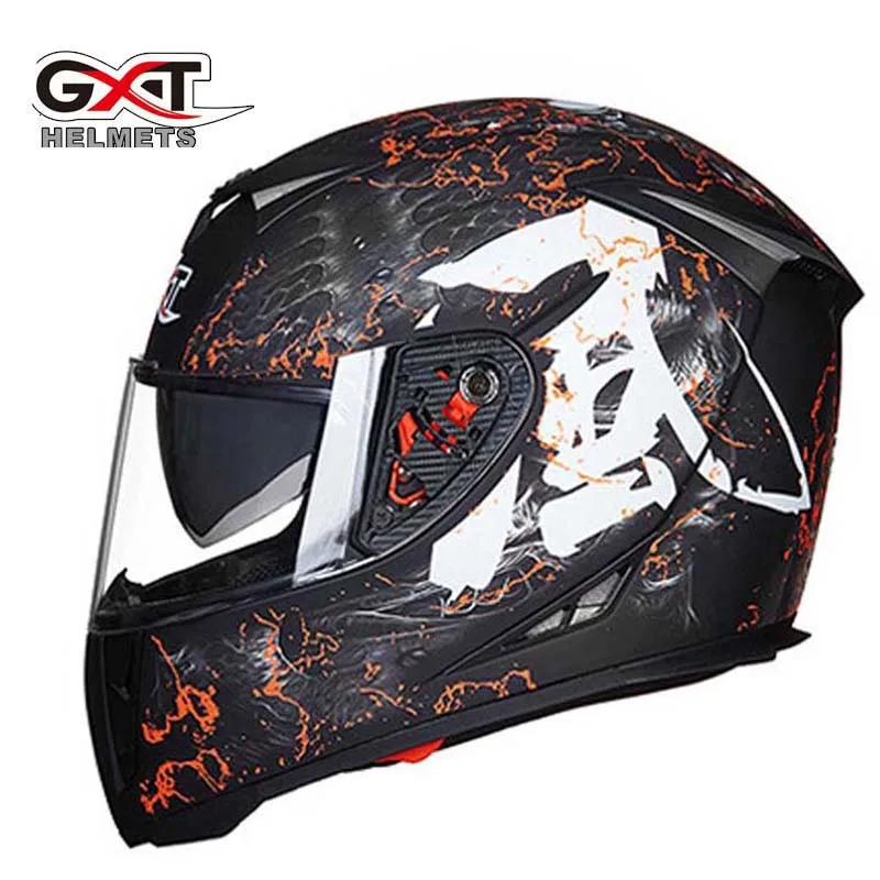 Зимний мотоциклетный шлем с двойными линзами GXT 358 женские теплые мотоциклетные