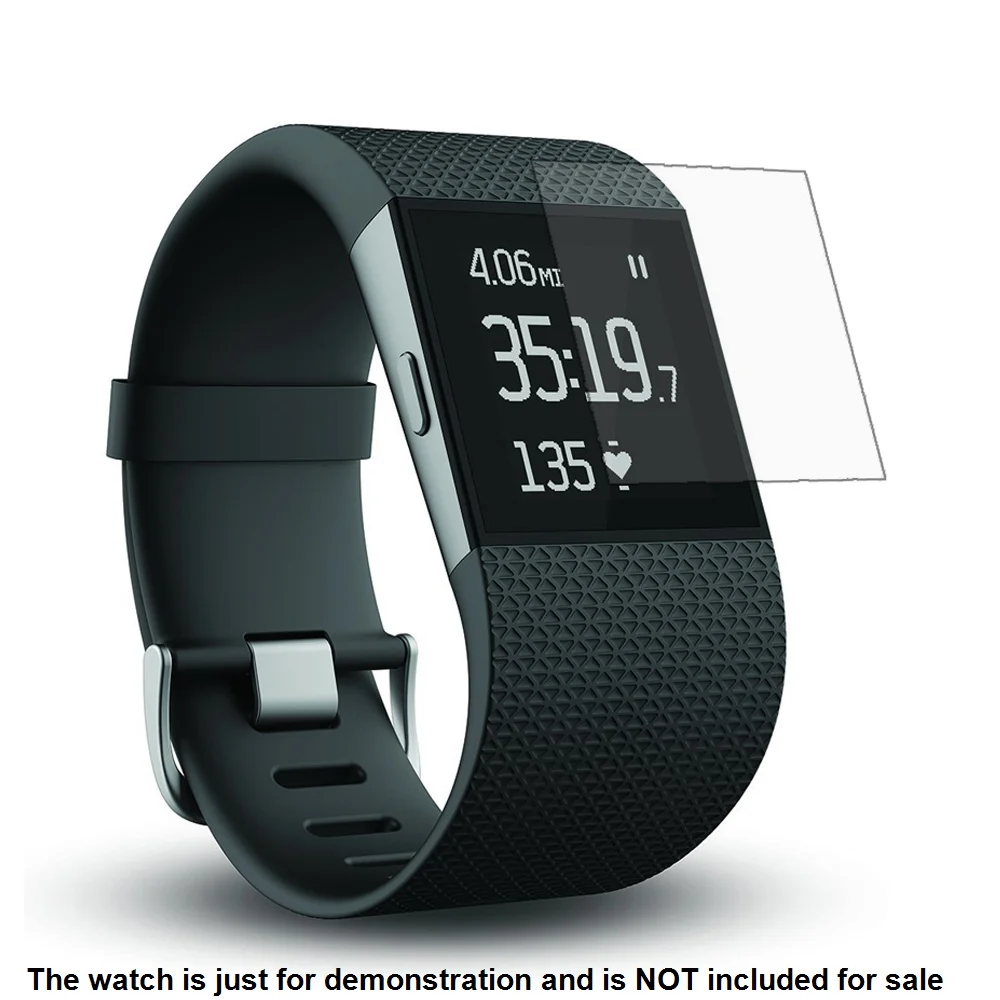 3x прозрачное защитное покрытие ЖК экрана пленка для Fitbit Surge спорта экран бега|fitbit