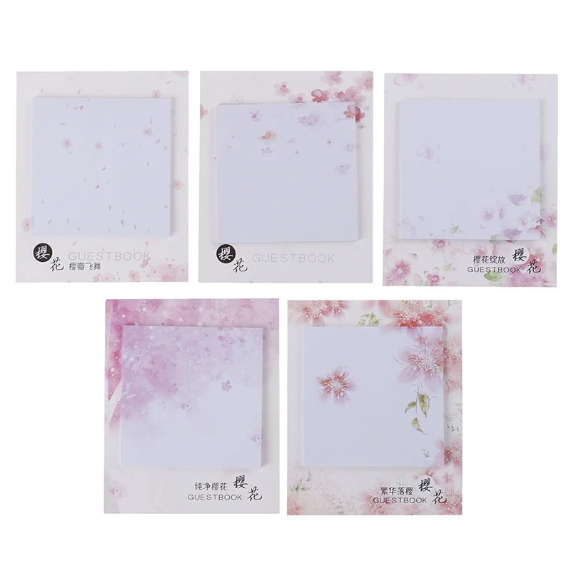 Sticky Notes Memo Pad Office School Supplies Bookmark Post Students planner Stickers Stationery