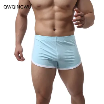 

Sexy Men Boxer Cotton Soft Breathable Underwear Comfortable Panties Underpants Cueca Boxer Shorts Homme Men Boxers Nightwear