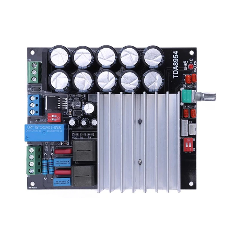 AC16V AC28V TDA8954 210 W+ 210 W Класс D стерео 2,0 двухканальный цифровой усилитель плата модуль Часть компонент