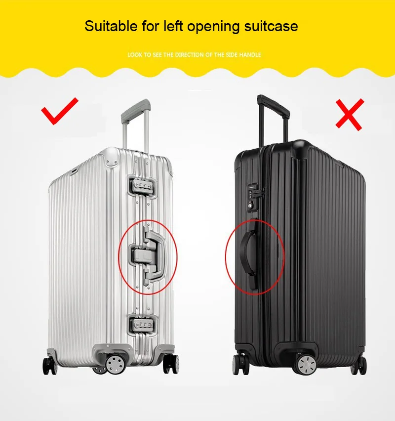 TOPAS TITANIUM luggage cover waterproof rimowa protective cover 26 28 30  32 - AliExpress