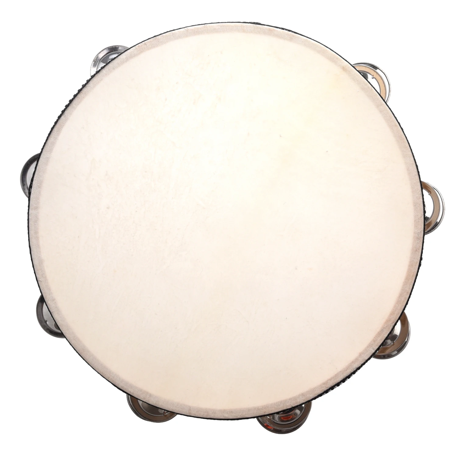 10" Musical Tambourine Tamborine Drum Percussion Gift Festival Portable T3X9 10" Musical Tambourine Tamborine Drum Percussion Gift Festival Portable T3X9