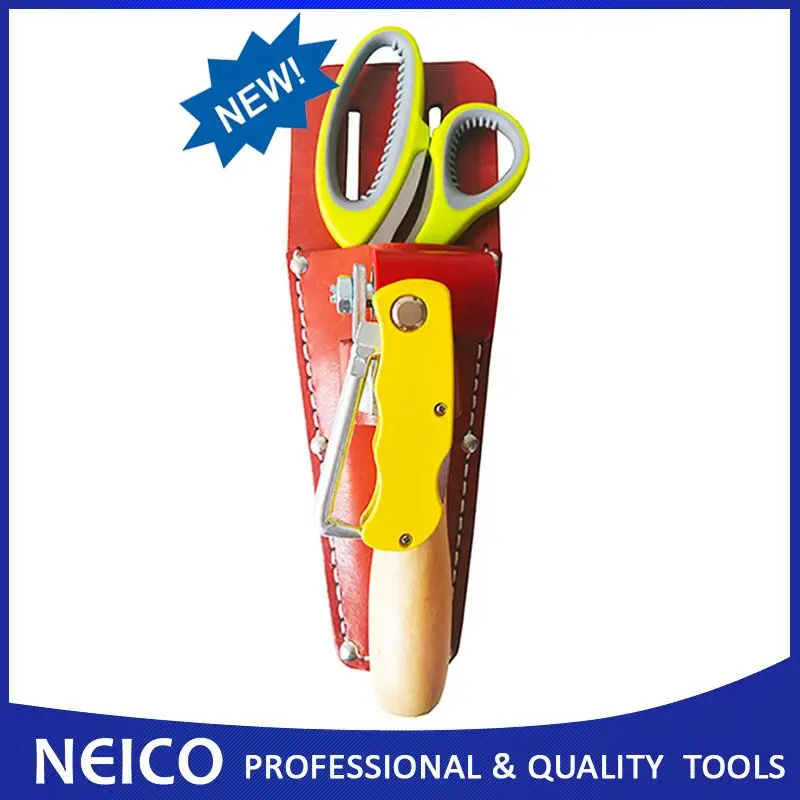 4PCS Roofing Installing Tools Kits , Roofing Sheath &10" Roofing Scissors & 45mm Silicon Seam