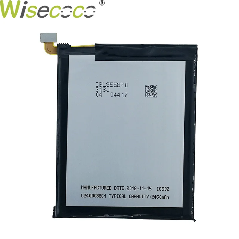 Wisecoco новый оригинальный аккумулятор 2460 мАч TLP024C1/TLP024CJ для Alcatel A3/Shine Lite A3 OT 5046 5046D 5046Y
