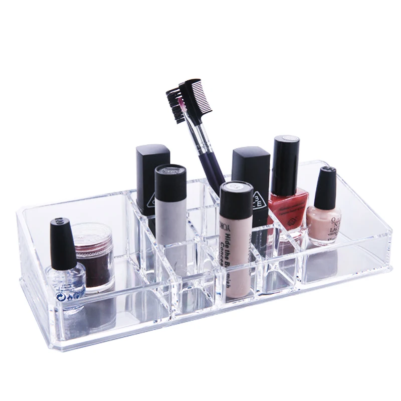 Crystal Acrylic Cosmetic Organizer Makeup Holder Lipstick Holder