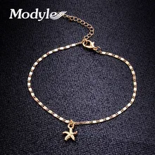 Mostyle boho starfish женский ножной браслет на ногу, цепочка, ювелирное изделие, браслет на лодыжку, Femme cheville bijoux pulseras tobilleras mujer Enkelbandje