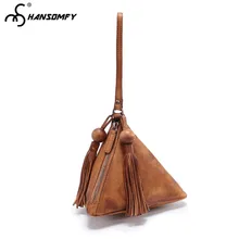 Женские сумки, Ретро стиль, повседневные, модные, первый слой, Воловья кожа, треугольная сумка, Женская Портативная сумка, мобильный телефон, ручная работа, сумки