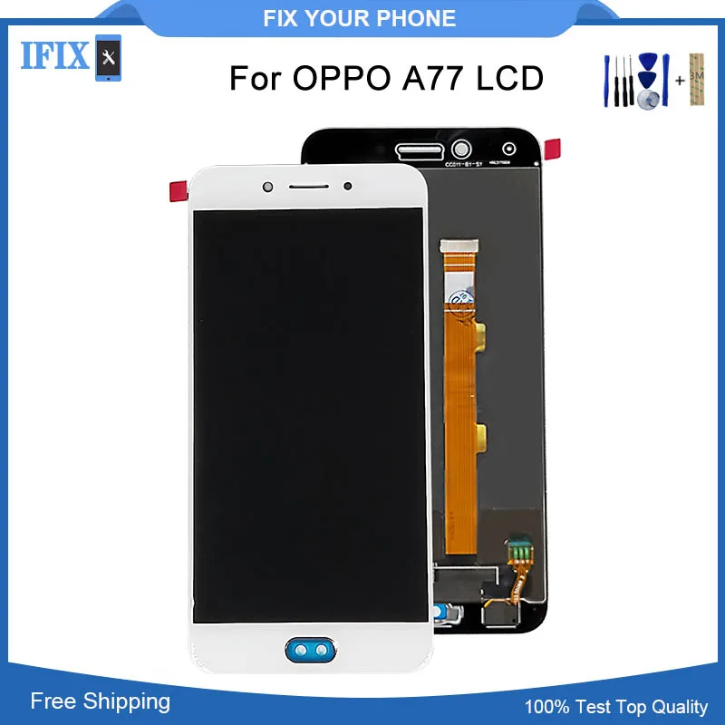 

5.5 inch For OPPO A77 A77T SD625 Mobile Phone LCD DIsplay Touch Screen Panel Replacement Parts No Dead Pixel
