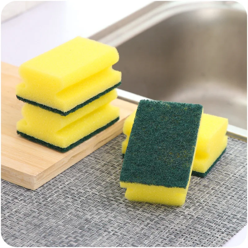 5 Pack thick I shaped cleaning double sided sponge kitchen