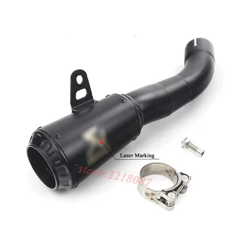

Motorcycle Exhaust Pipe Escape Modified with Laser Marking Motorbike Muffler Pipe Slip On For YAMAHA R3 YZF-R3 R25