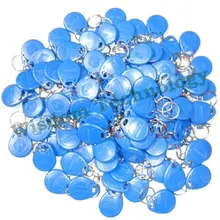 DHL 1000 шт./лот Rfid Метка доступа Управление смарт-карты 125 кГц брелков EM4100 TK4100